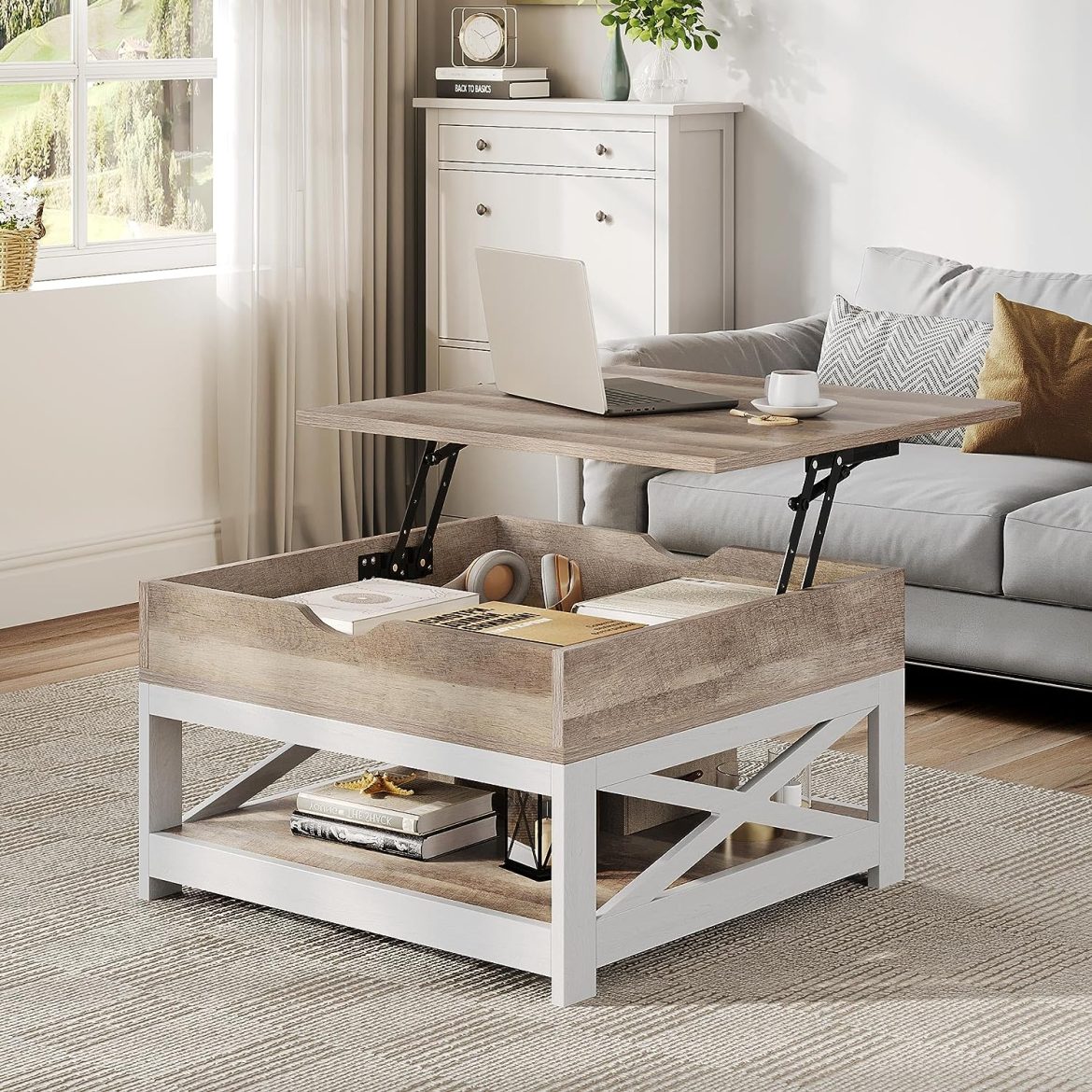 Top 10 Square Lift Top Coffee Tables on Amazon: Elegance Meets Efficiency