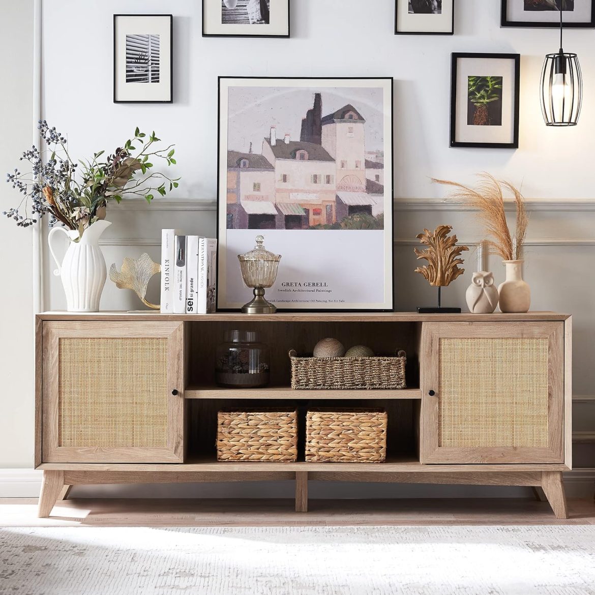 Amazon’s Best: 15 Rattan TV Stands for Boho Enthusiasts