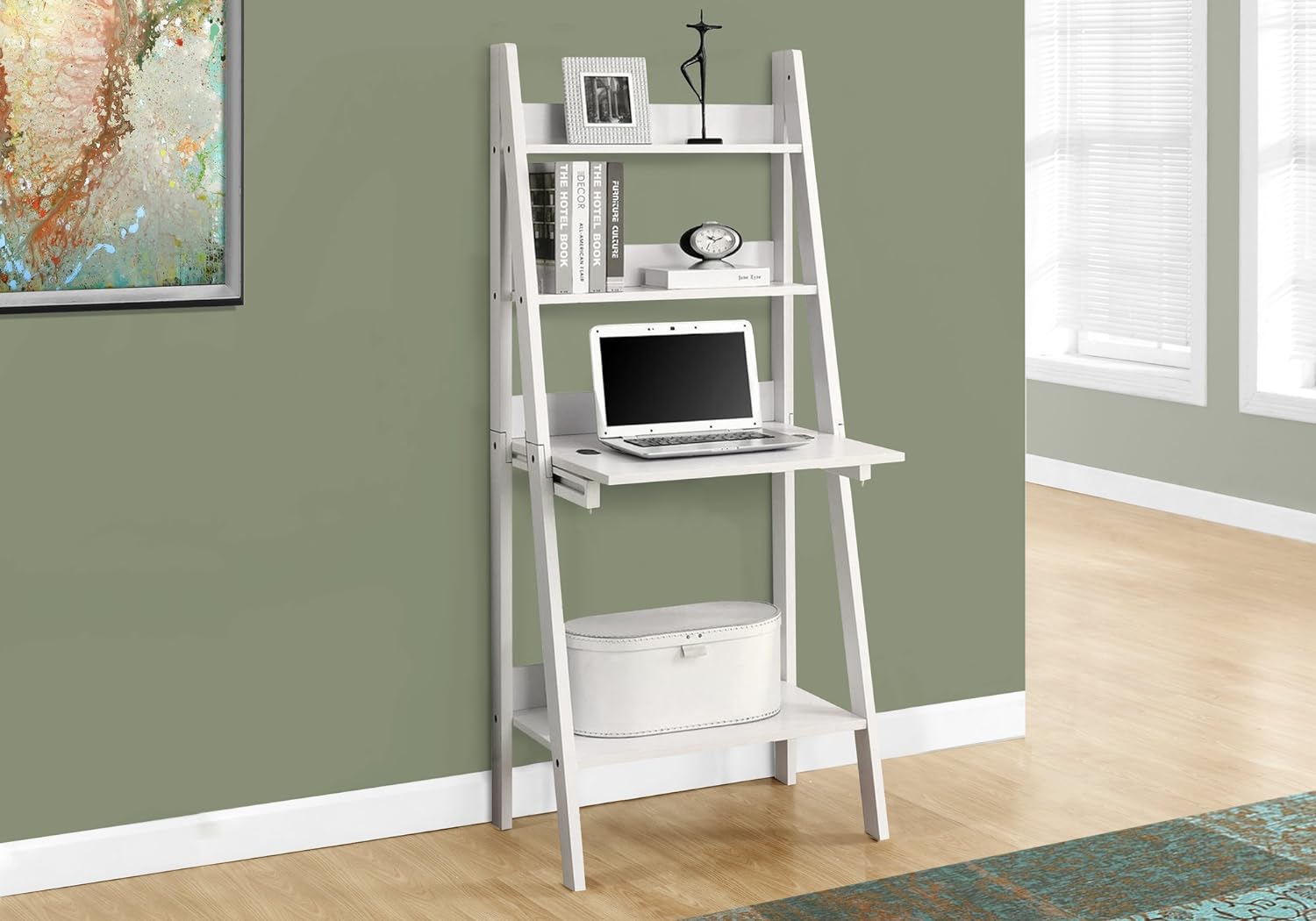 Amazon’s Finest 8 White Ladder Desks for Your Farmhouse Home Office SOAPLAKE'S
