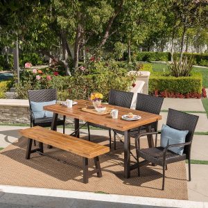 Amazon’s Top 10 Patio Dining Sets with Benches for Ultimate Outdoor Comfort