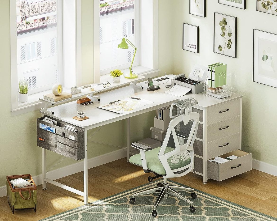 Amazon’s 15 Best-Selling L-Shaped Desks for Productive Workdays