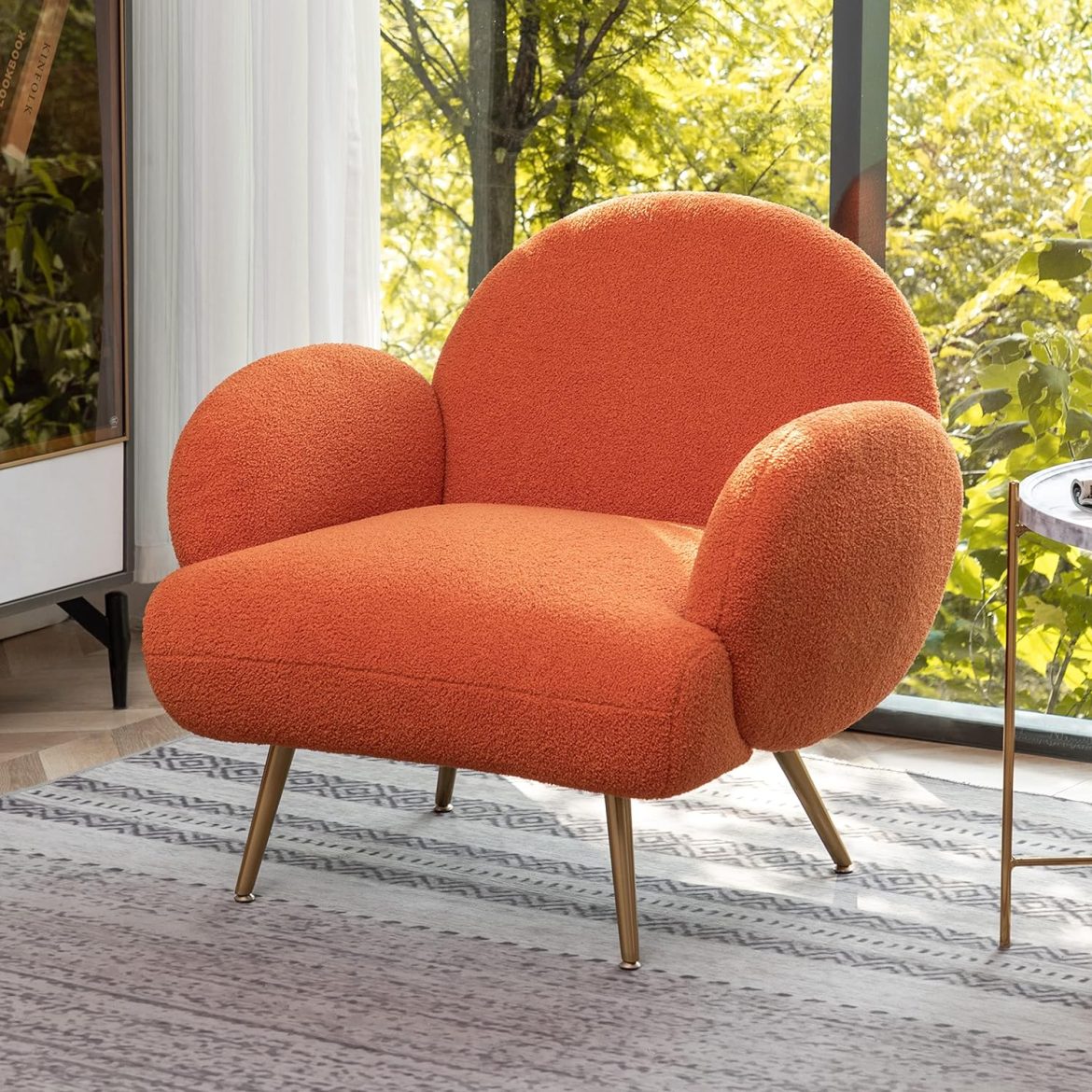 Top 15 Burnt Orange Accent Chairs: Amazon’s Best-Sellers