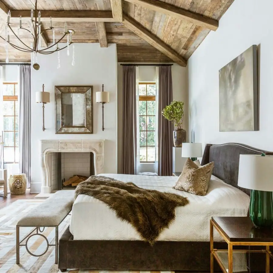 30 Stylish Farmhouse Blight Wood Floor Bedroom Ideas from Top Designers ...